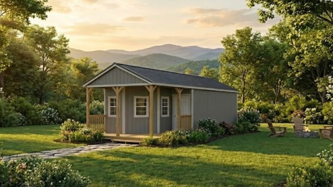 deluxe-cabin-style-smart-shed-portable-storage-building